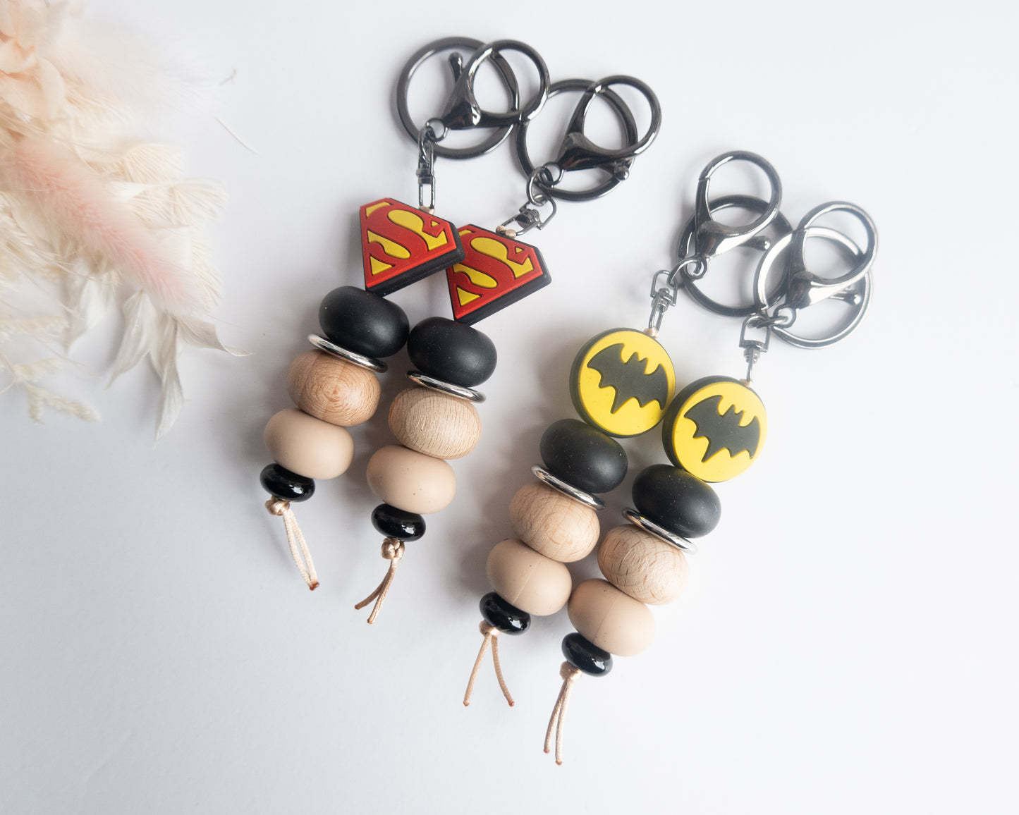Superman/Batman Keyring