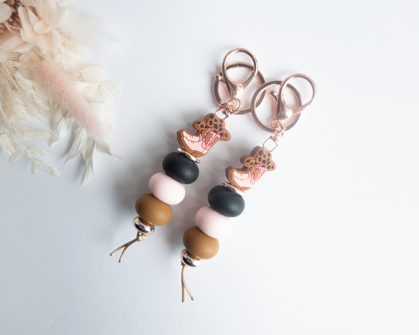 Cowboy Boot Keyrings