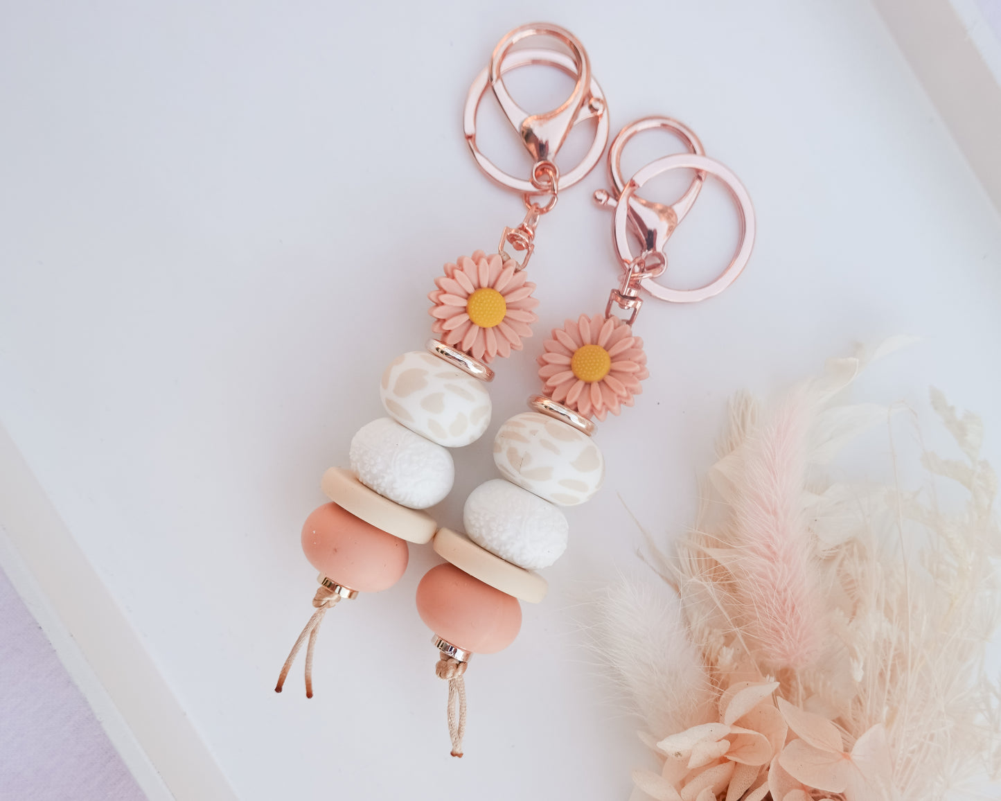 Pia Peach Keyring