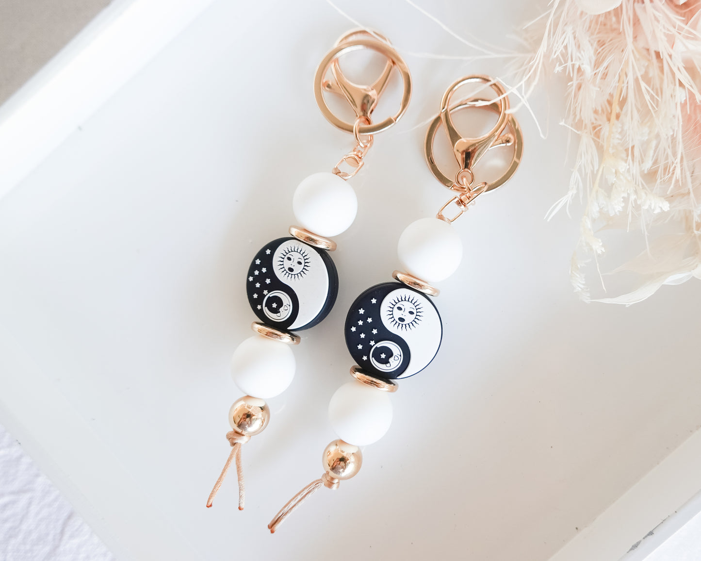 Yin Yang Keyring