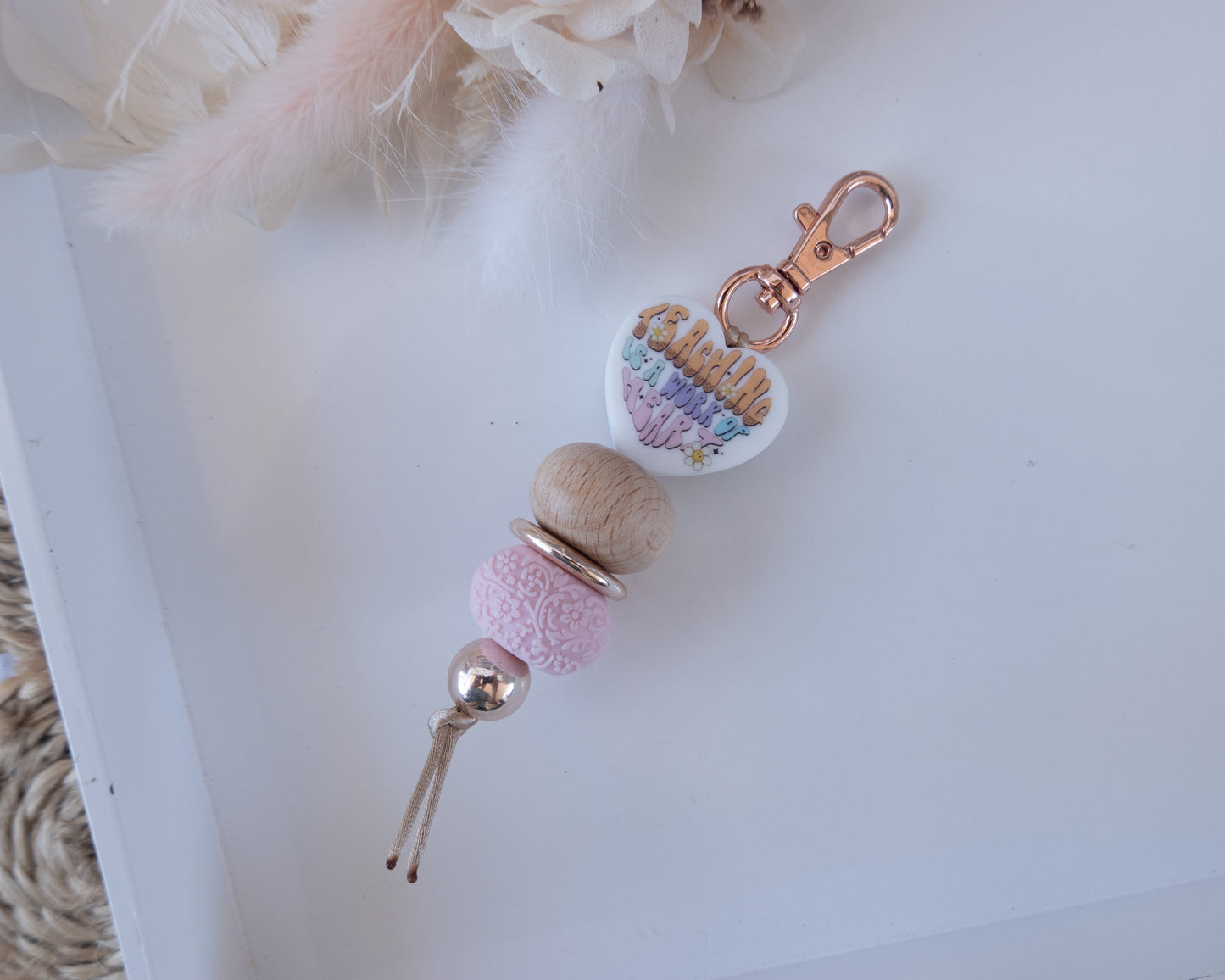 Heart Teacher Mini Keyring