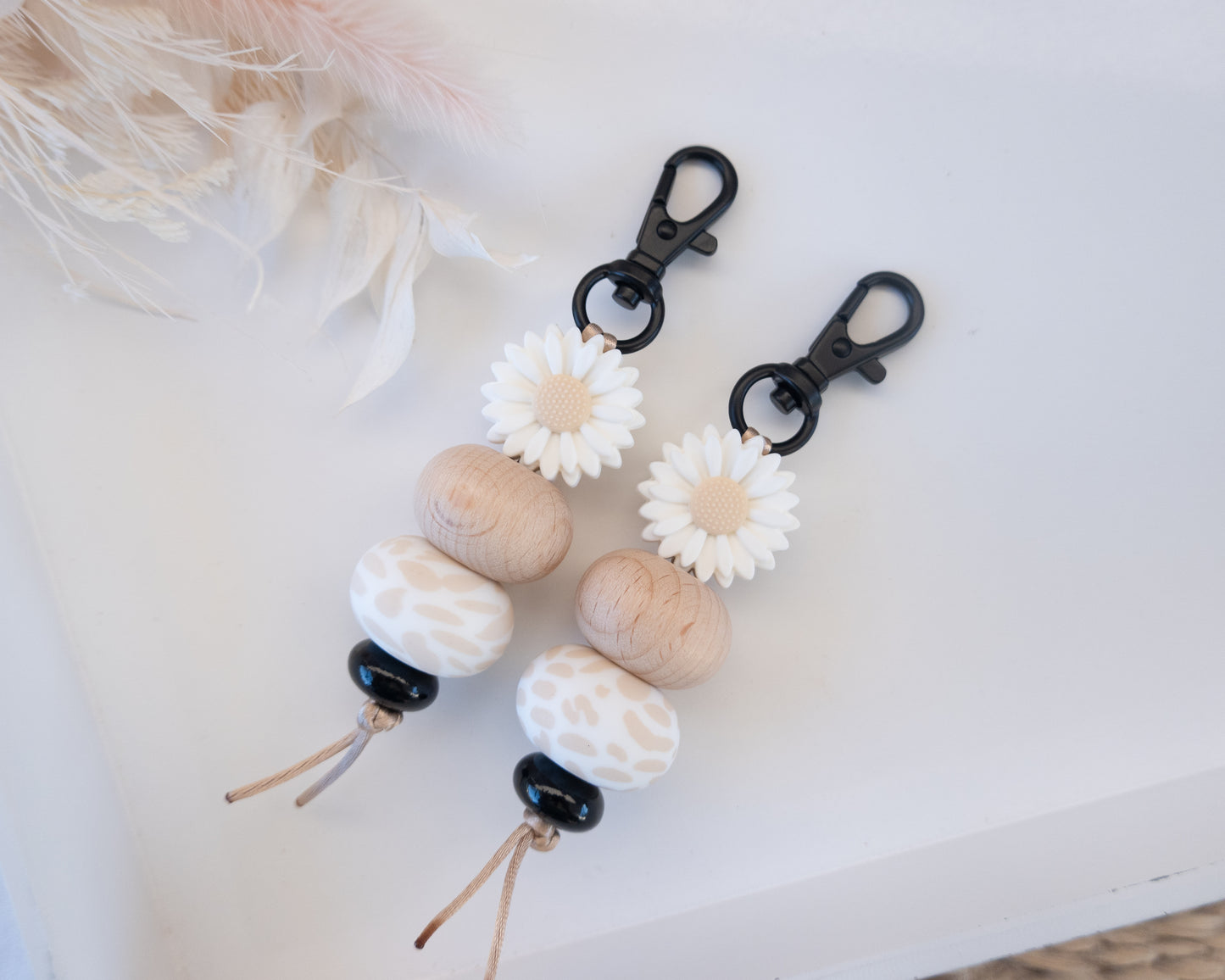 Coconut Black Mini Keyring