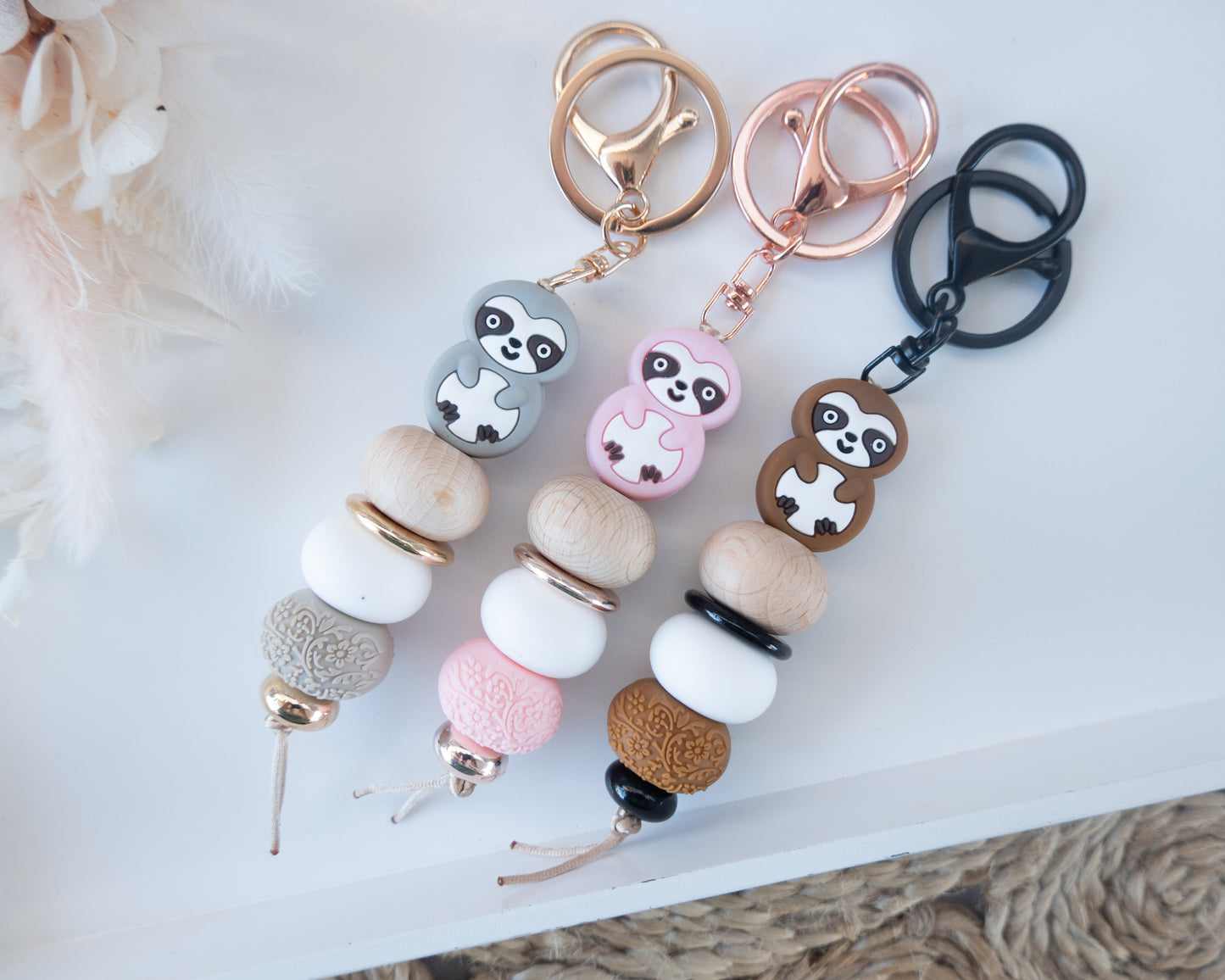 Sloth Keyrings