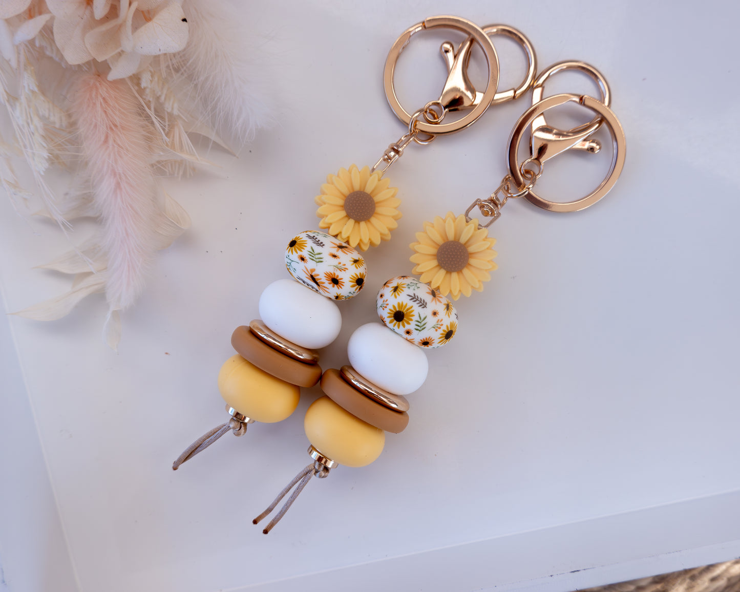 Sun Flower Keyring