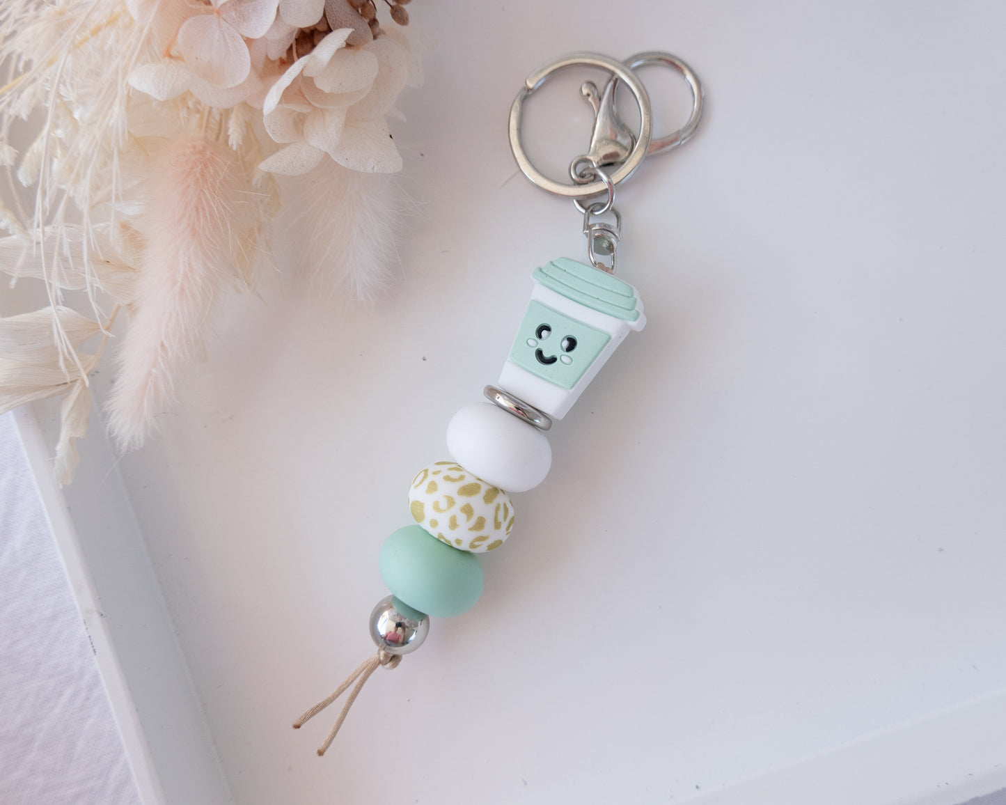 Happy Coffee Keyrings