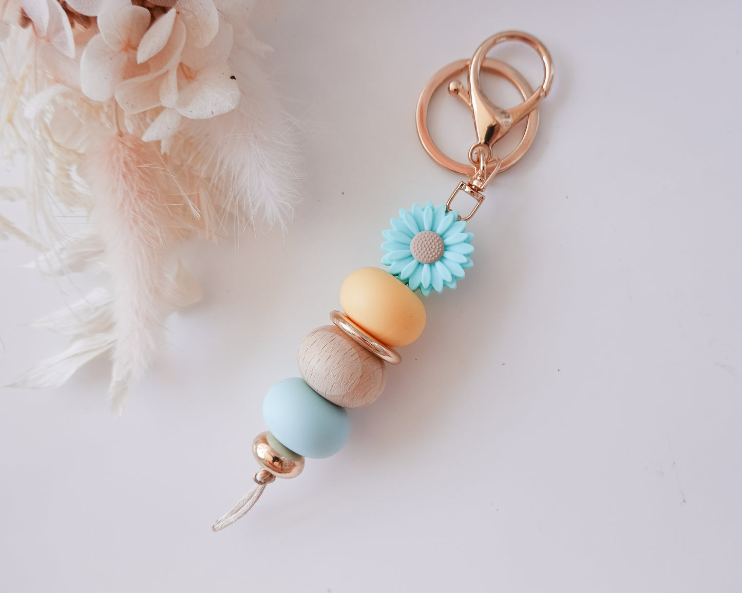 Bright Daisy Keyrings