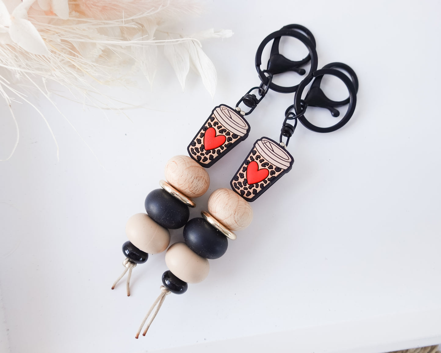 Leopard Cup Keyring