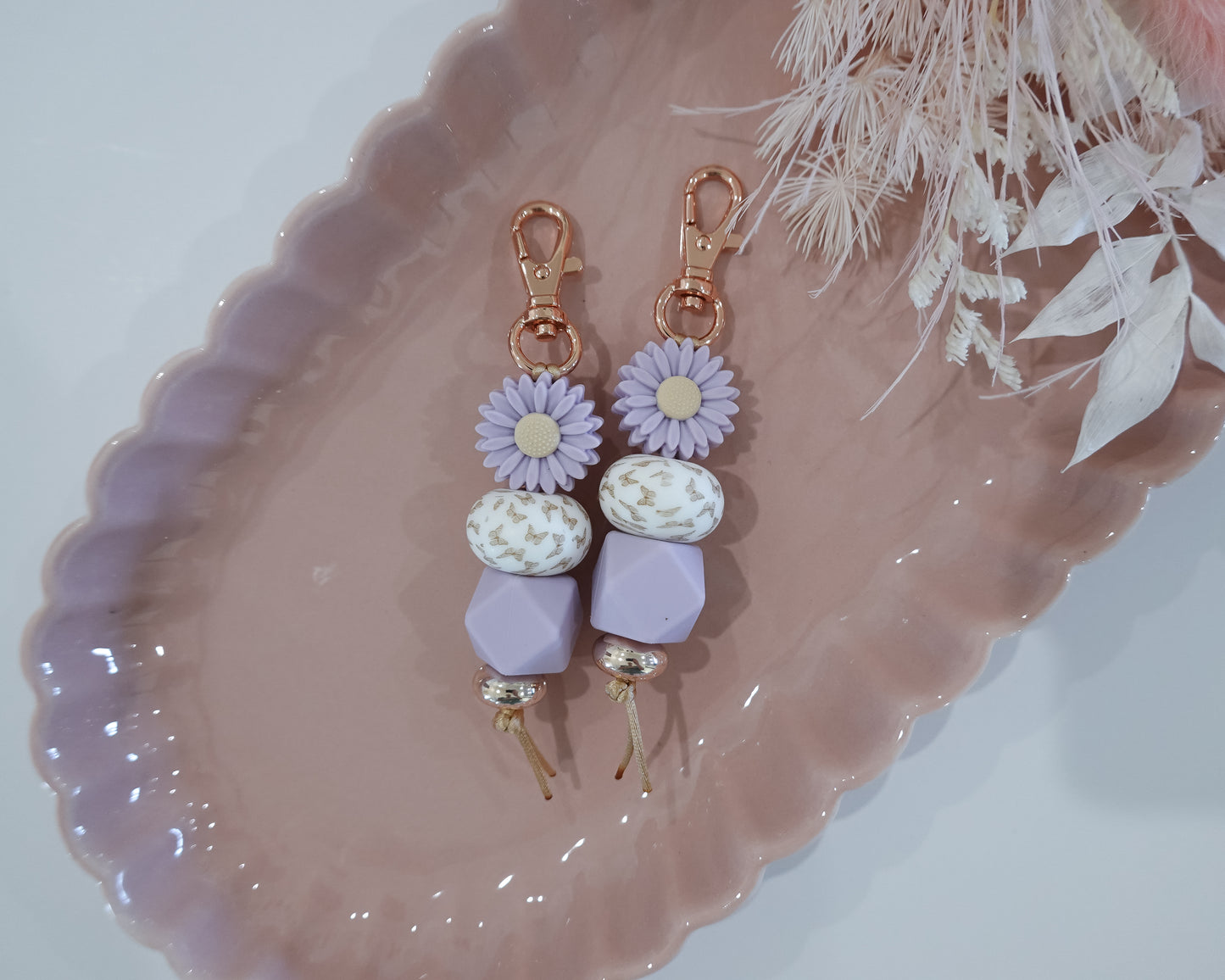 Mini Purple Keyring