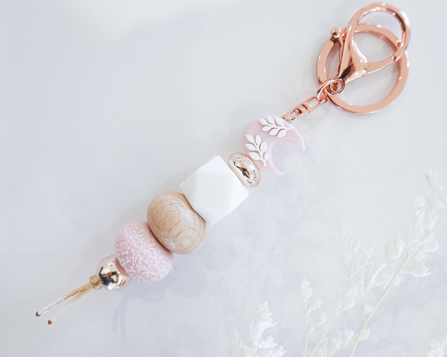 Luna Moon Blush Keyring