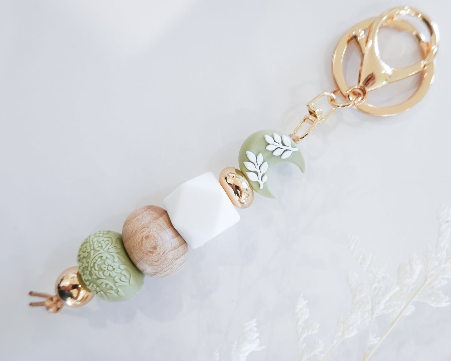 Luna Moon Sage Keyring