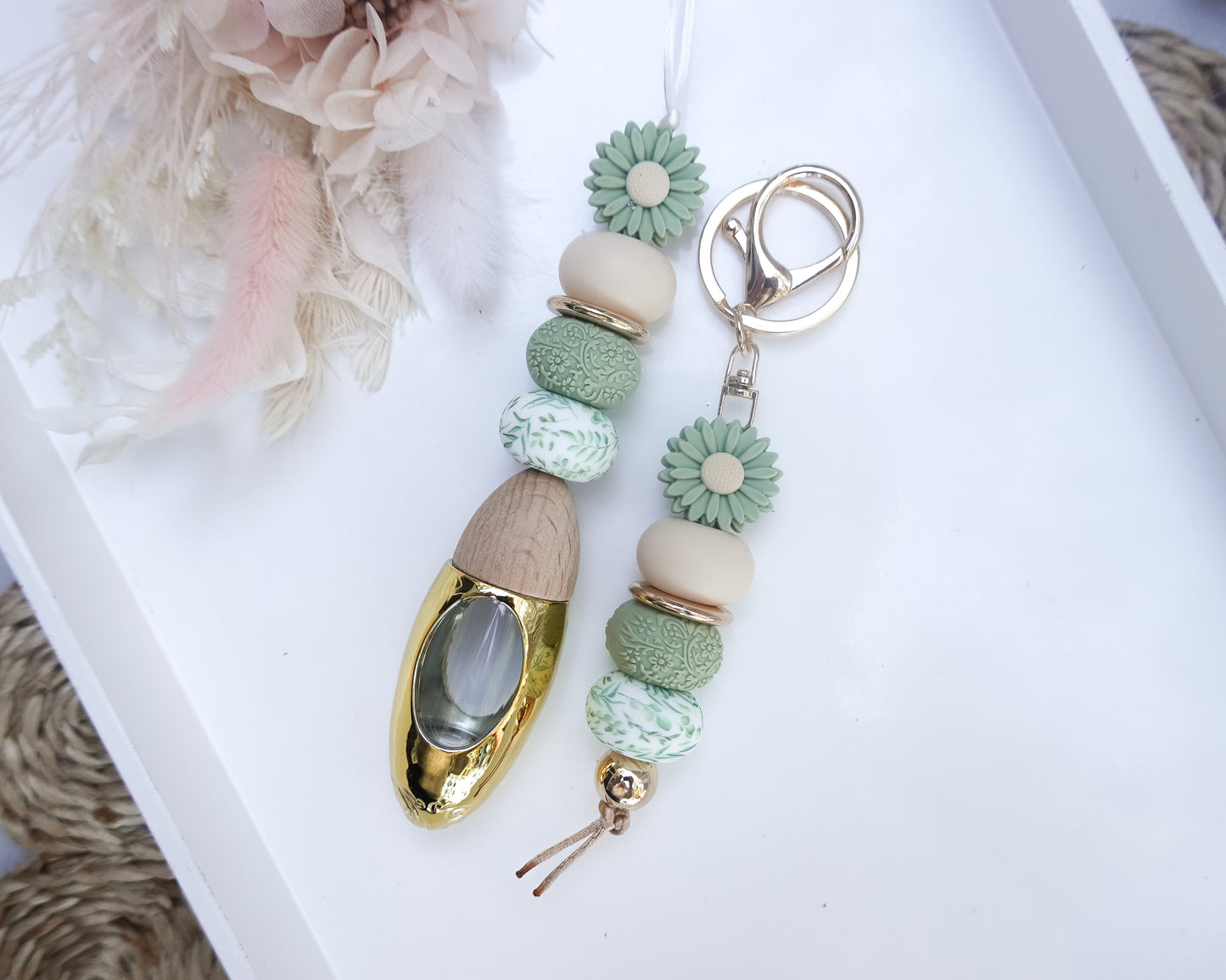 Ivy Sage Diffuser Keyring Set