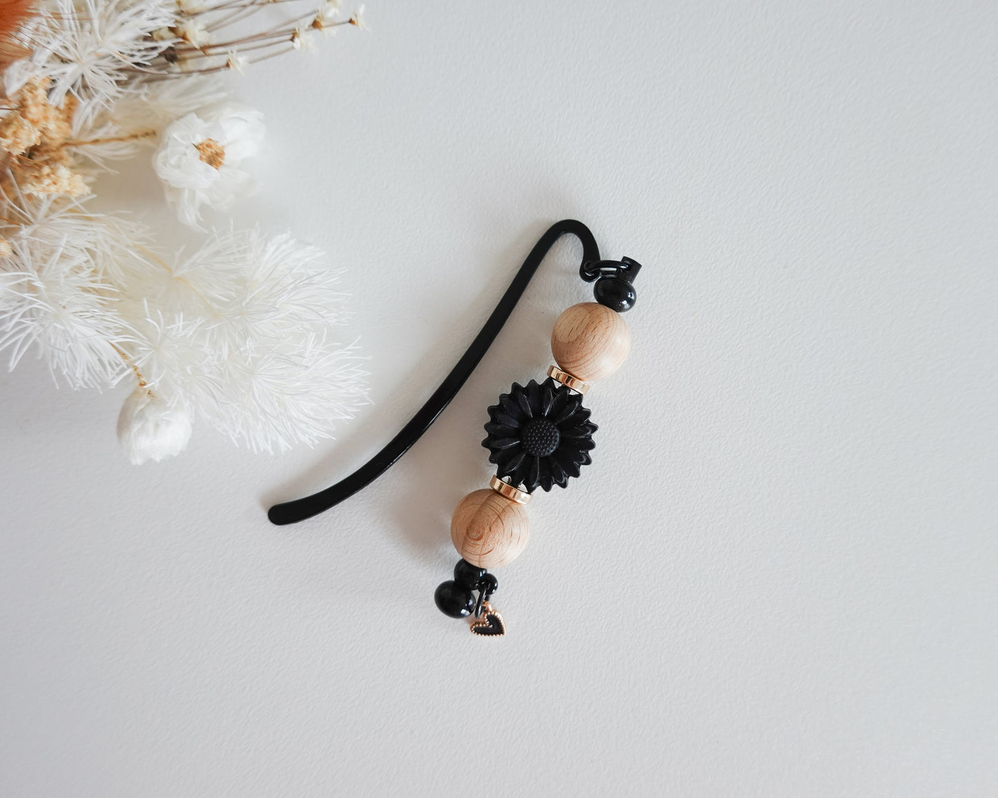 Luxe Black Bookmark