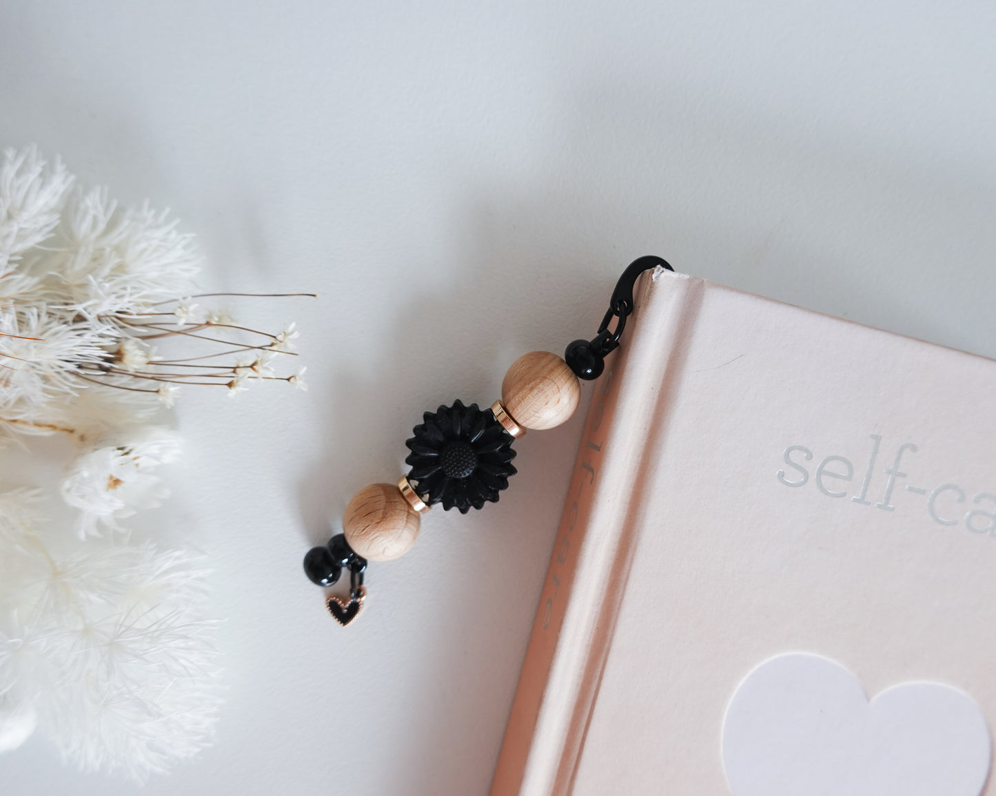 Luxe Black Bookmark