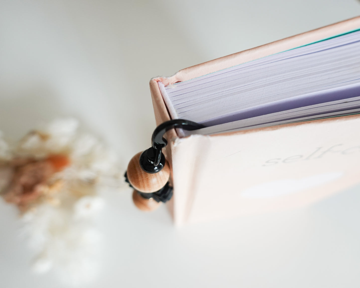 Luxe Black Bookmark