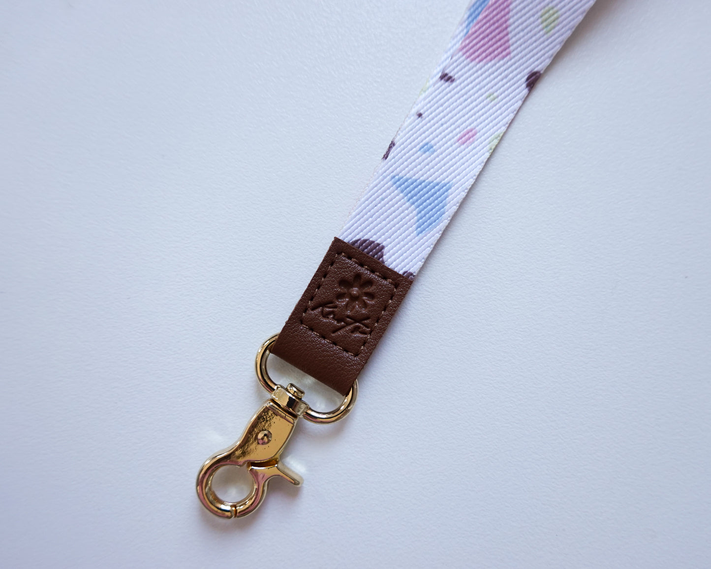 Terrazzo Fabric Lanyard