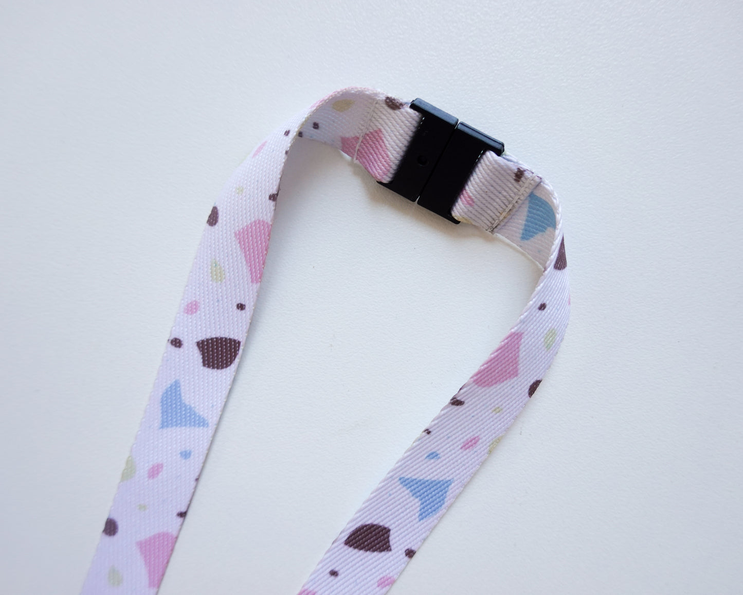 Terrazzo Fabric Lanyard