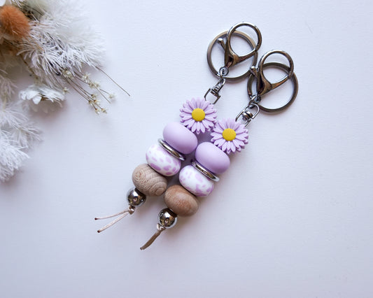 Lilac Ombre Keyring