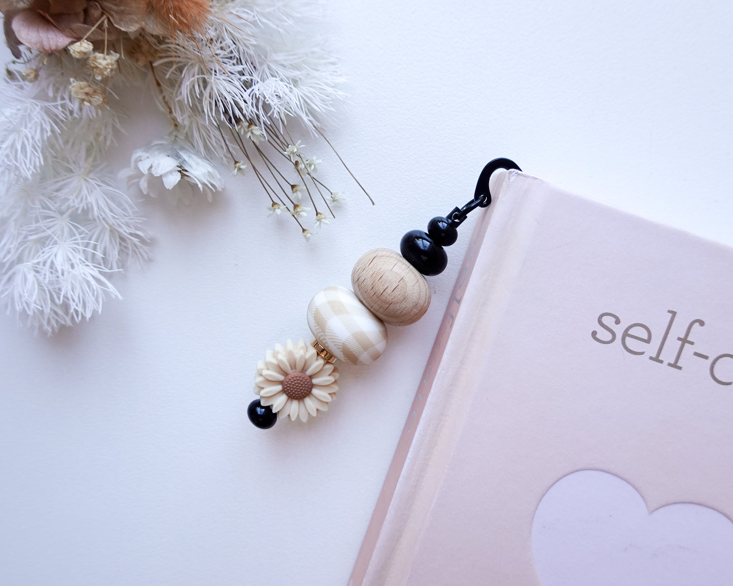 Pink Teach Bookmark