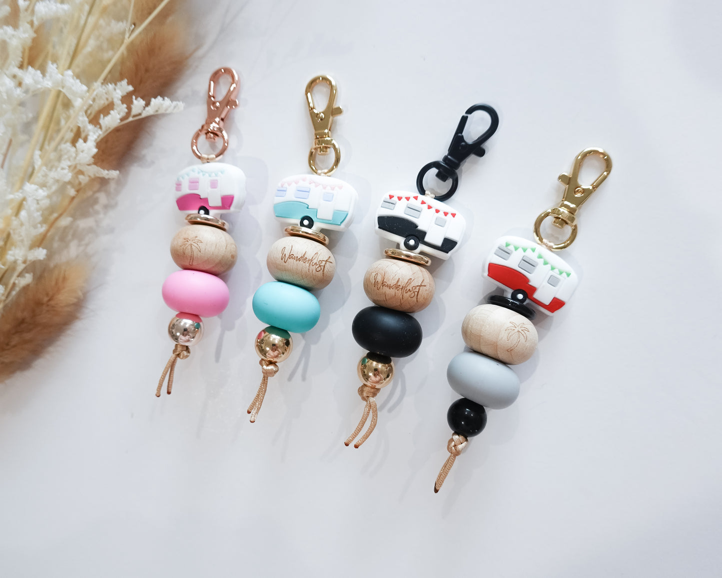 Mini Caravan Keyrings